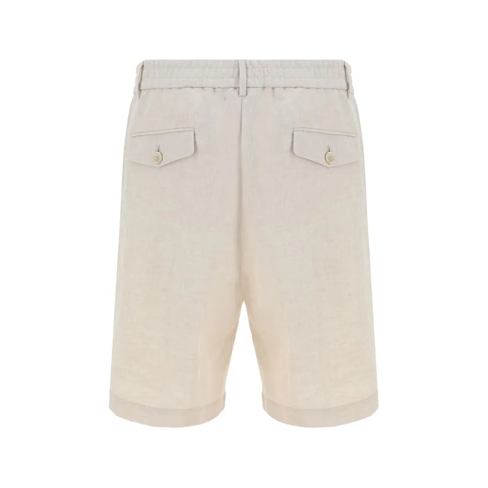 Brunello Cucinelli Linen Shorts