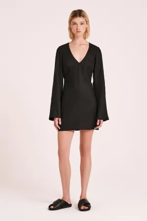BRYNN LINEN MINI DRESS