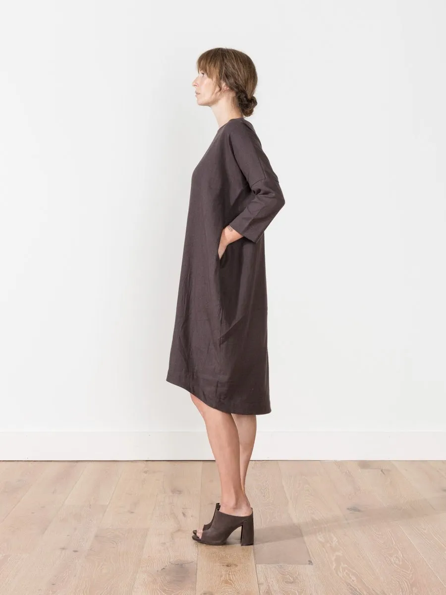 bud dress - plum