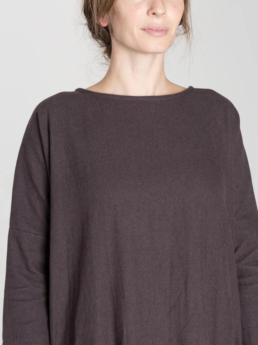 bud dress - plum
