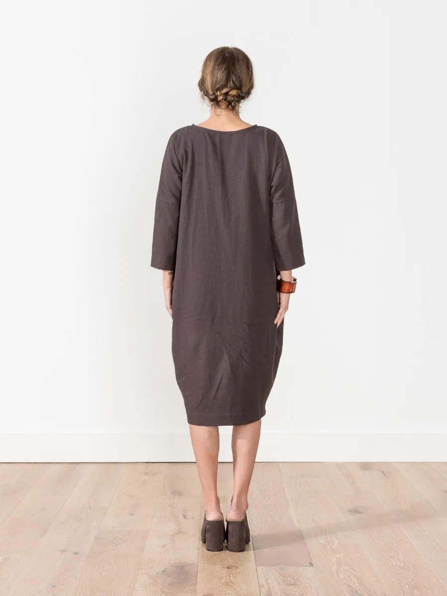 bud dress - plum