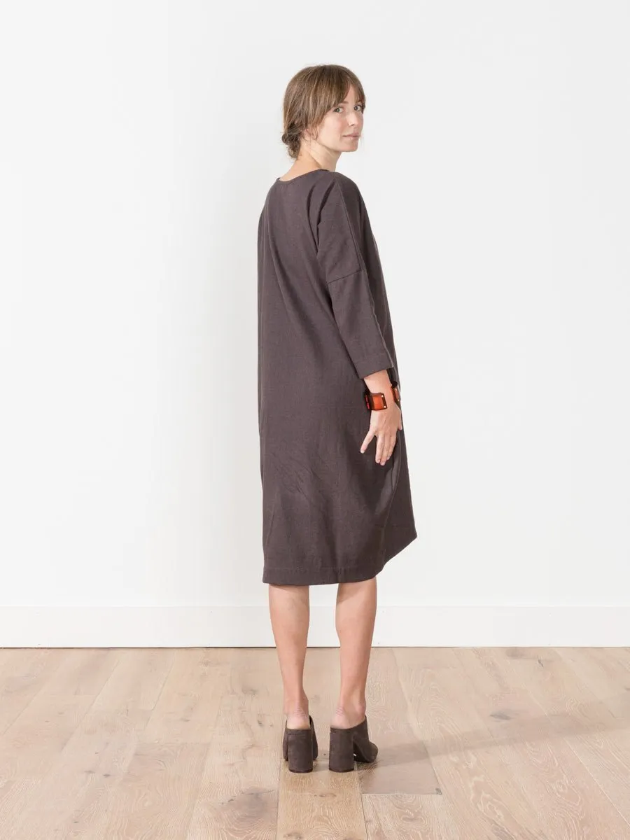 bud dress - plum