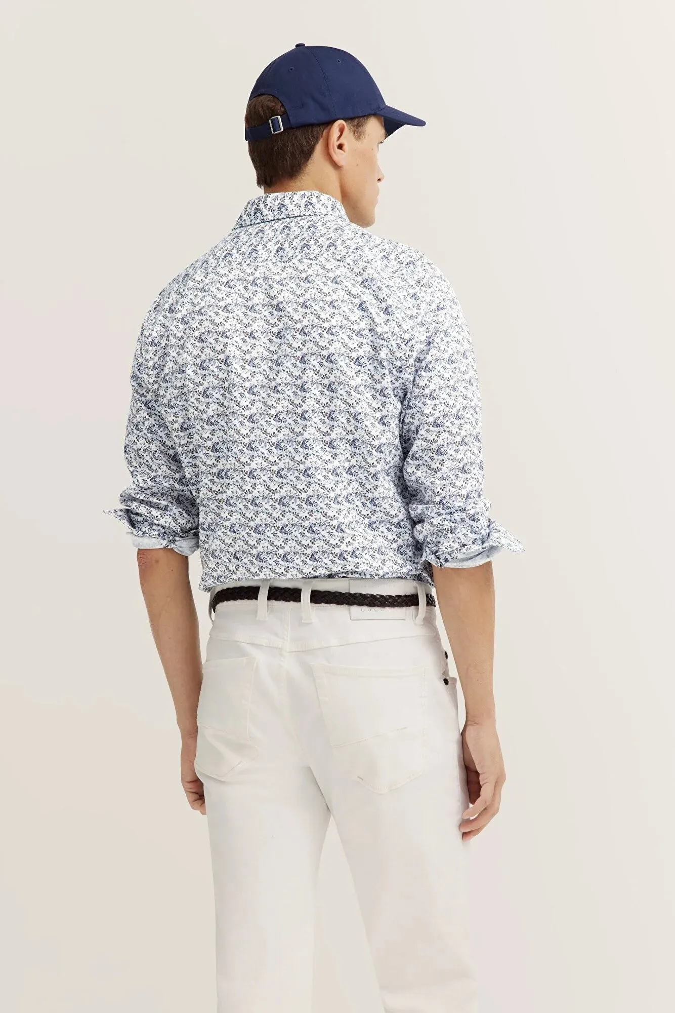 Bugatti Modern Fit Casual Print Pattern Shirt