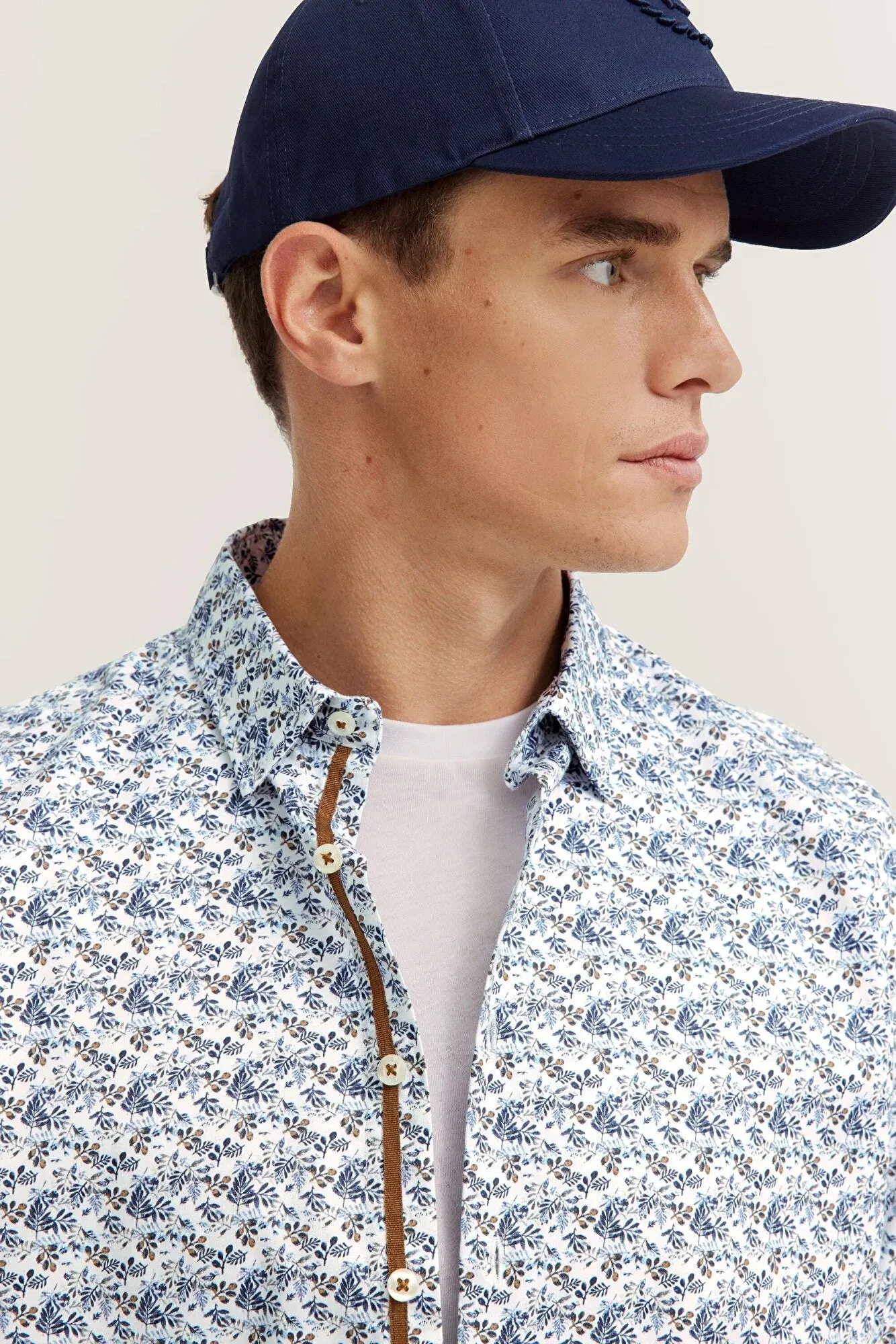 Bugatti Modern Fit Casual Print Pattern Shirt