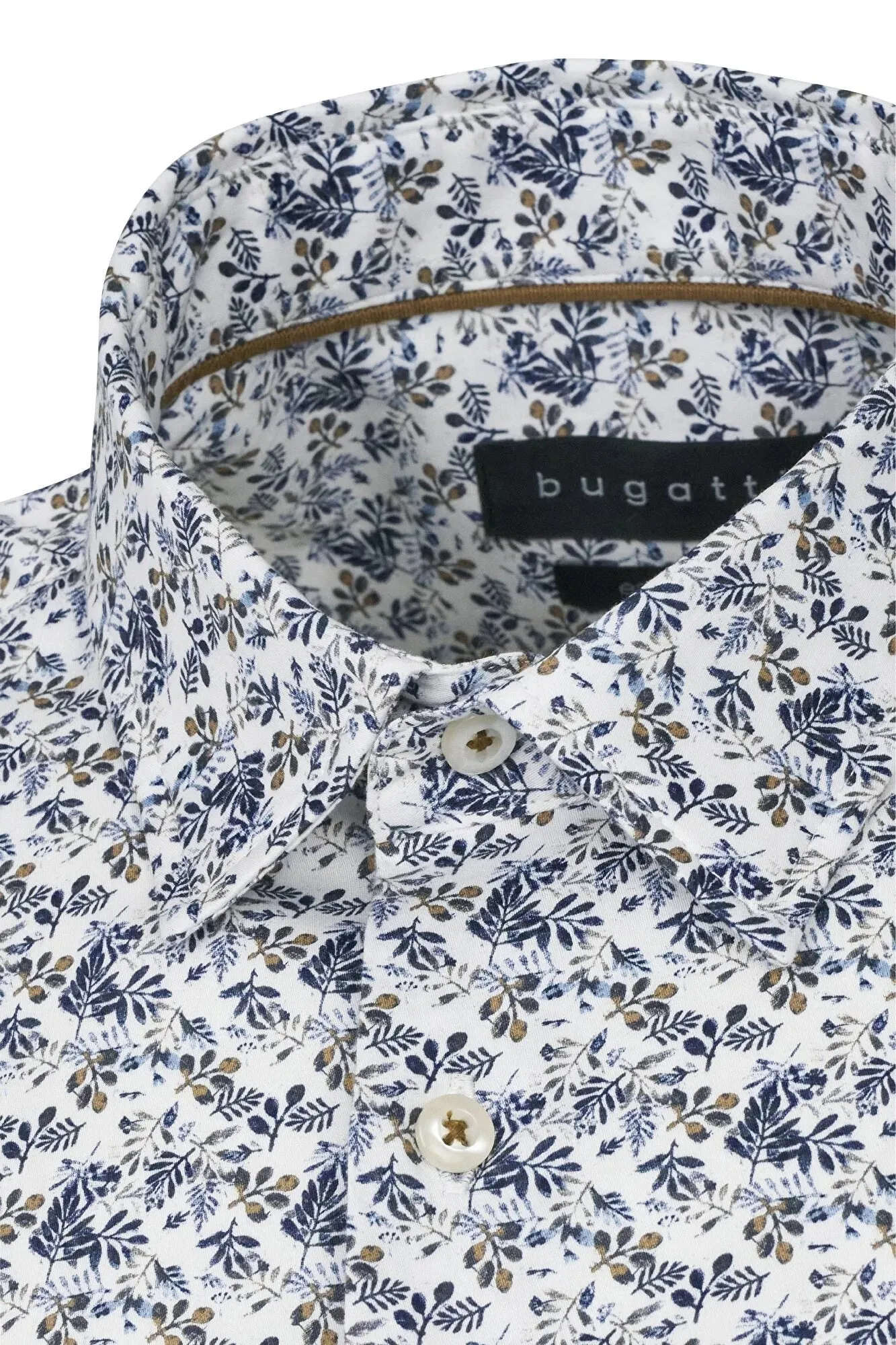 Bugatti Modern Fit Casual Print Pattern Shirt