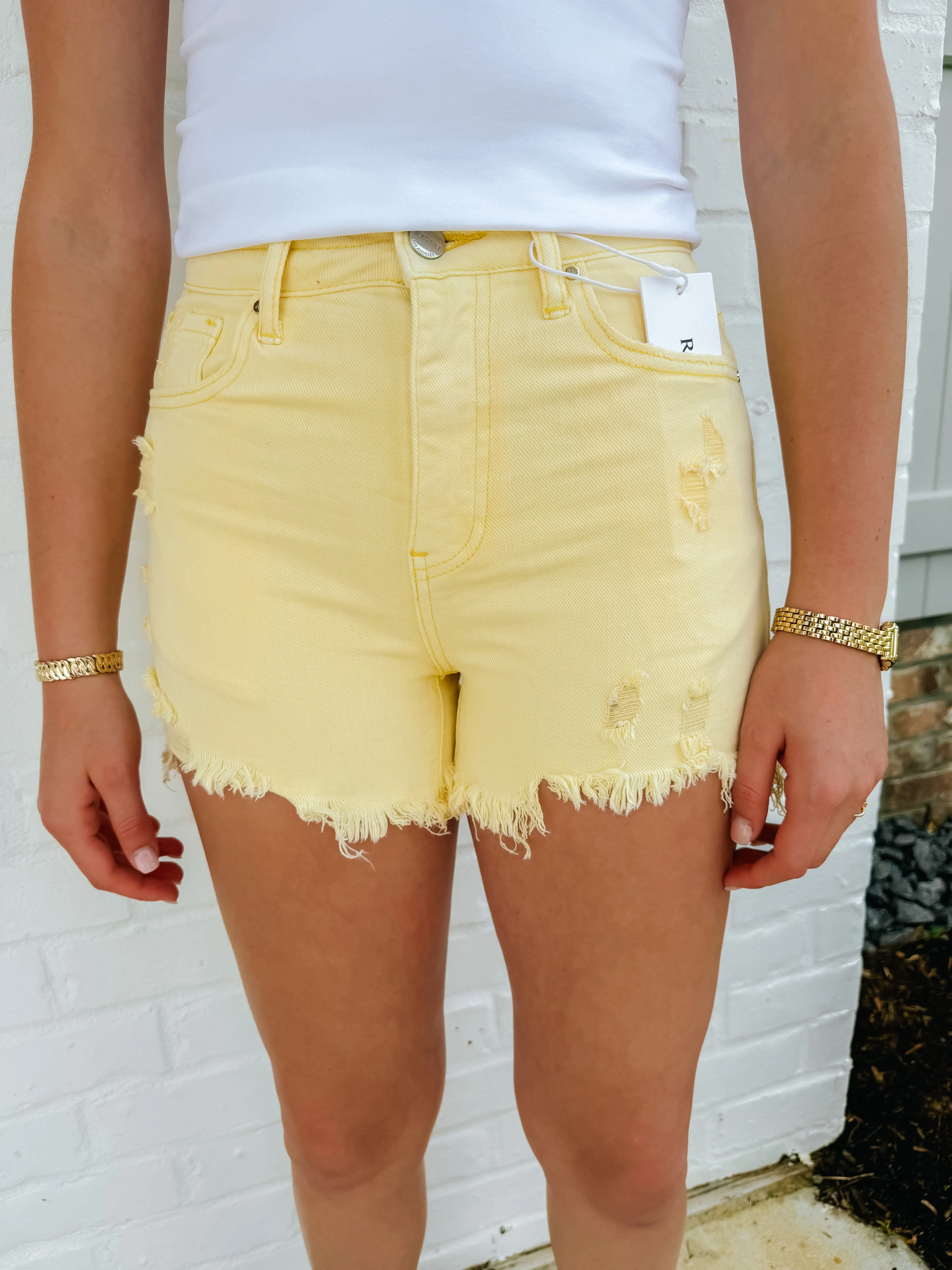 Butter Yellow Shorts