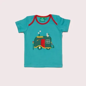 Campervan Adventures Applique Short Sleeve T-Shirt