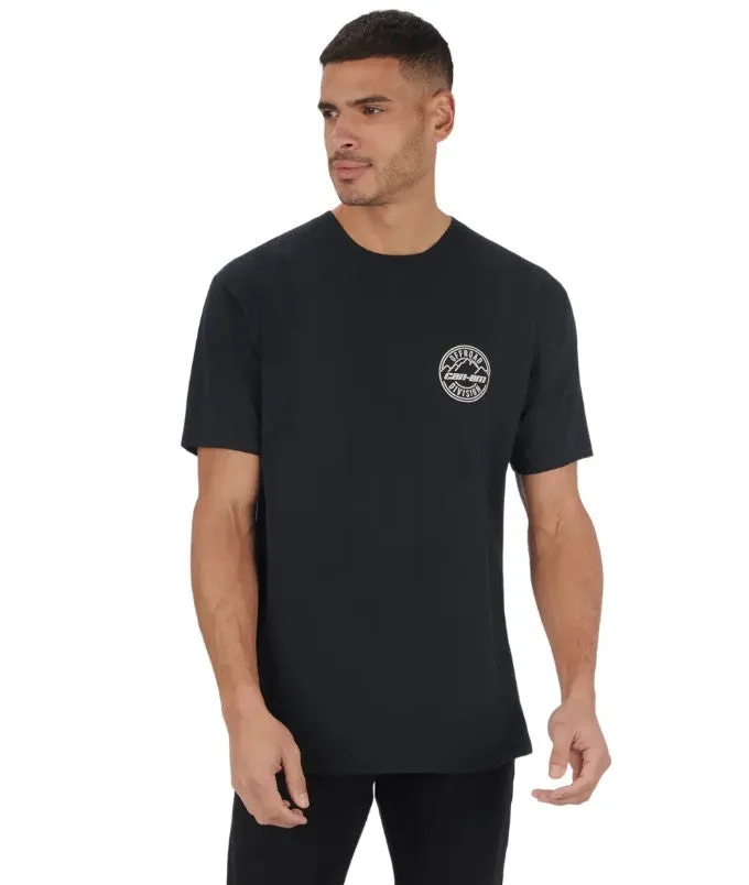 CAN-AM MEN'S DIVISION T-SHIRT - SMALL BLACK