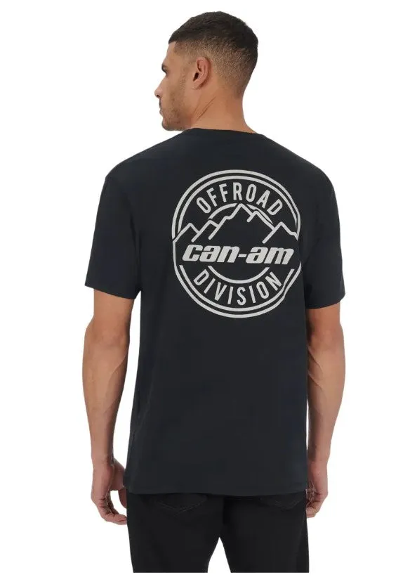CAN-AM MEN'S DIVISION T-SHIRT - SMALL BLACK