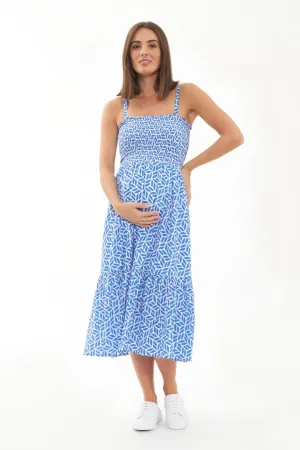 Capri Shirred Dress