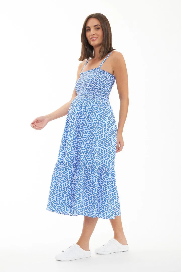 Capri Shirred Dress