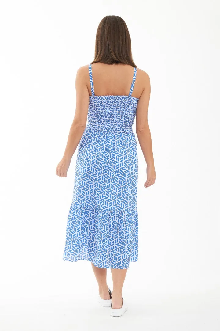 Capri Shirred Dress