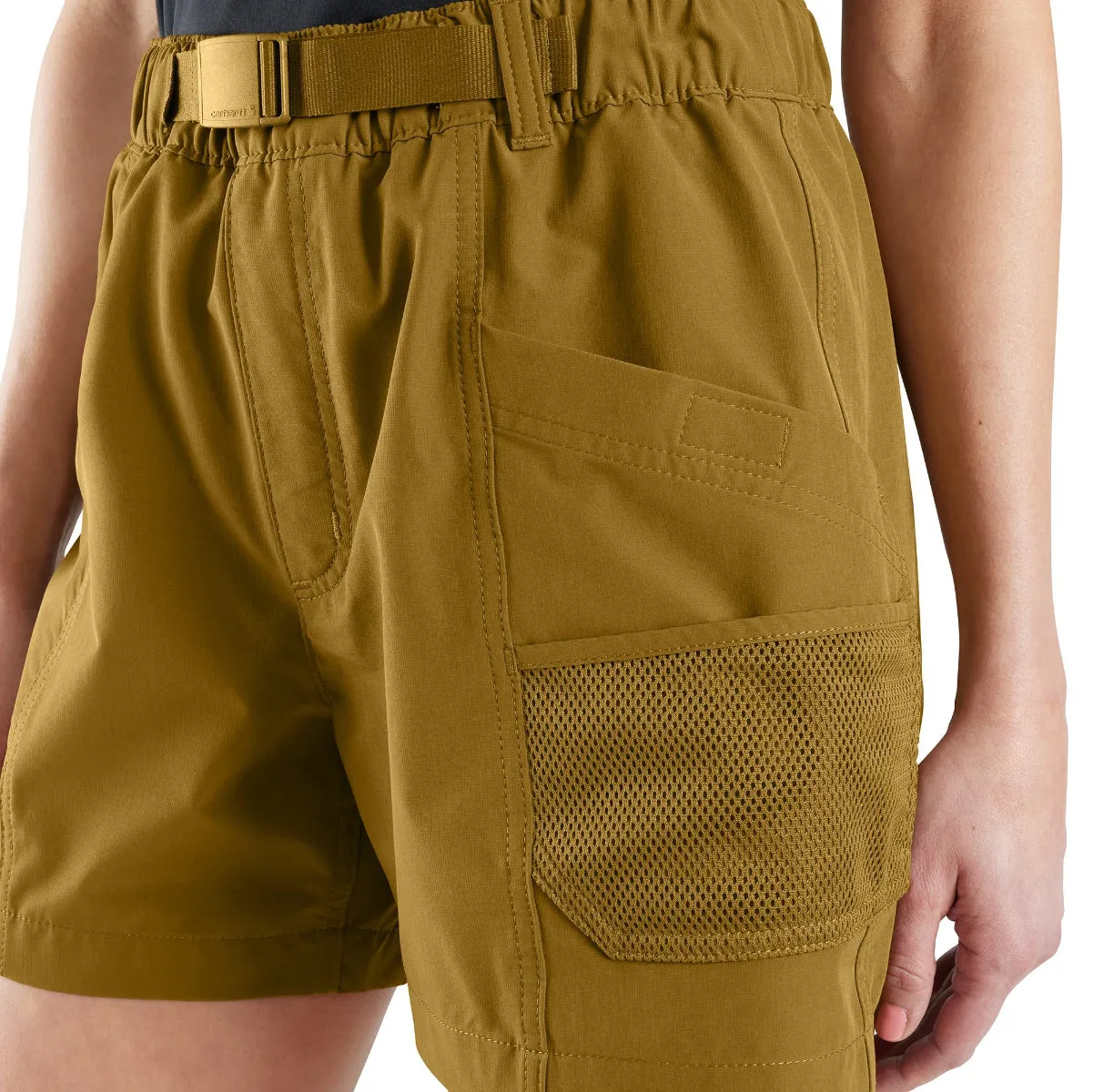 Carhartt 106823 Women's Force Sun Defender Loose Fit Lightweight Work Short