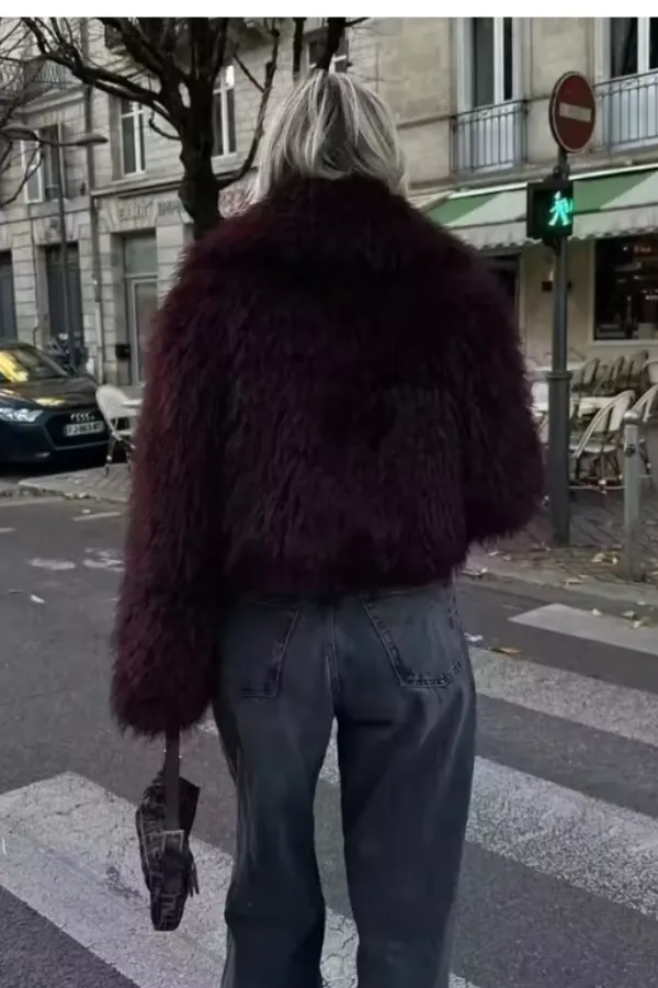 CECELIA | FAUX FUR COAT