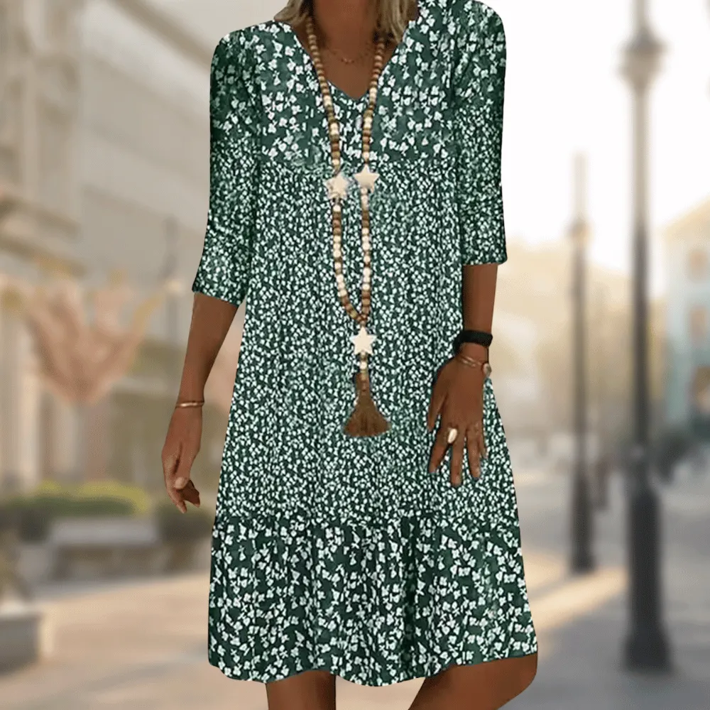 Cecilia® | Elegant and comfortable women's dress with versatile wearing options