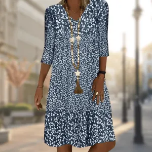 Cecilia® | Elegant and comfortable women's dress with versatile wearing options