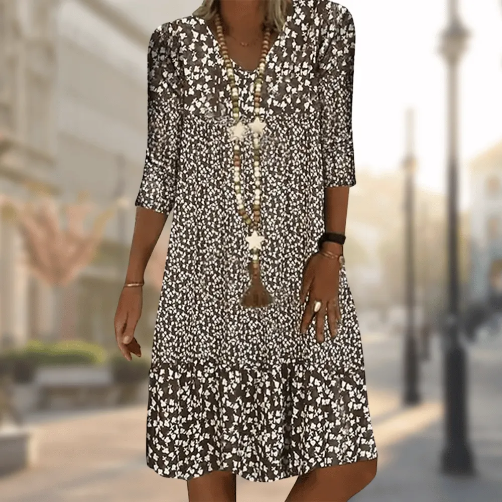 Cecilia® | Elegant and comfortable women's dress with versatile wearing options
