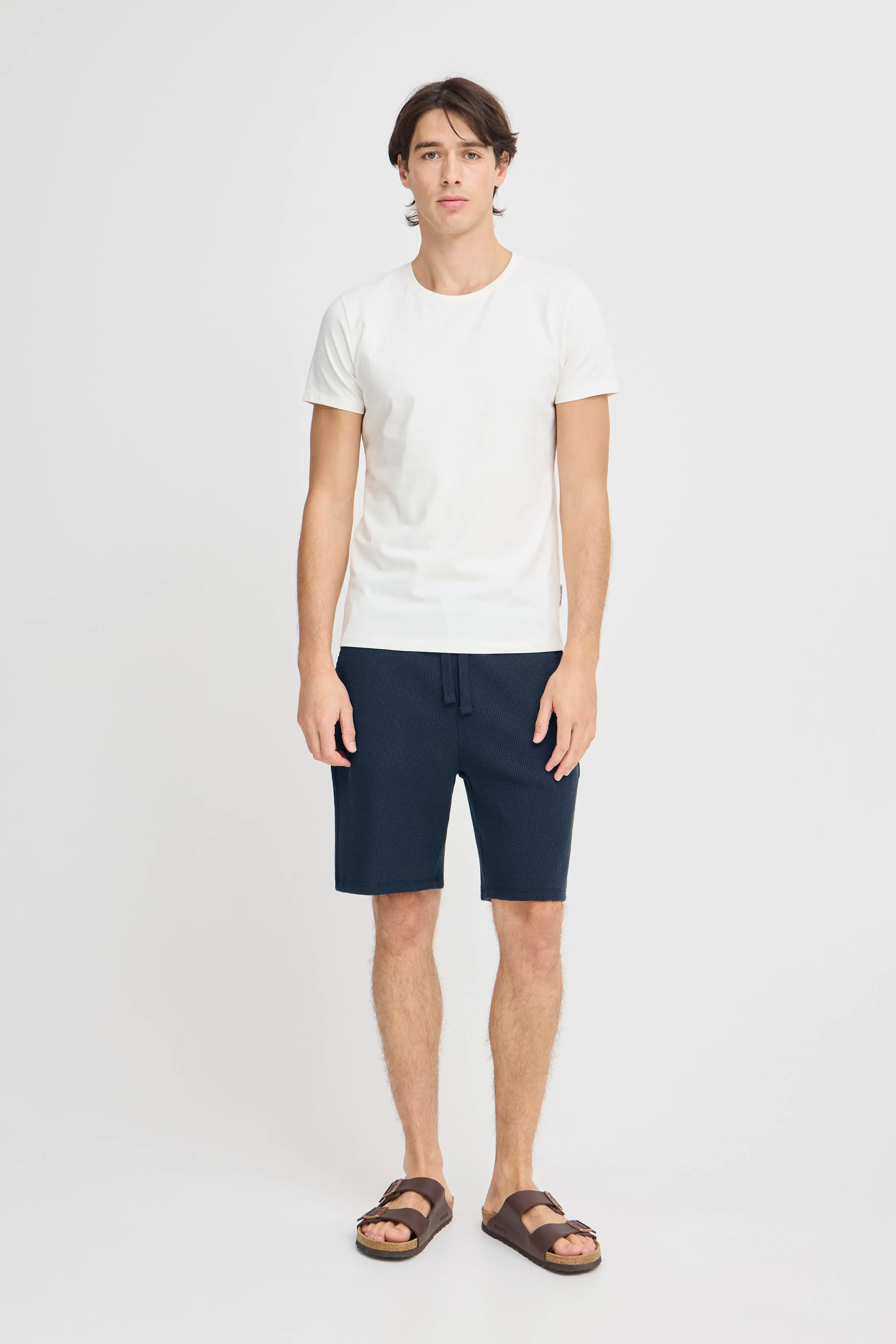 CFULFO210 Waffle Shorts - Navy