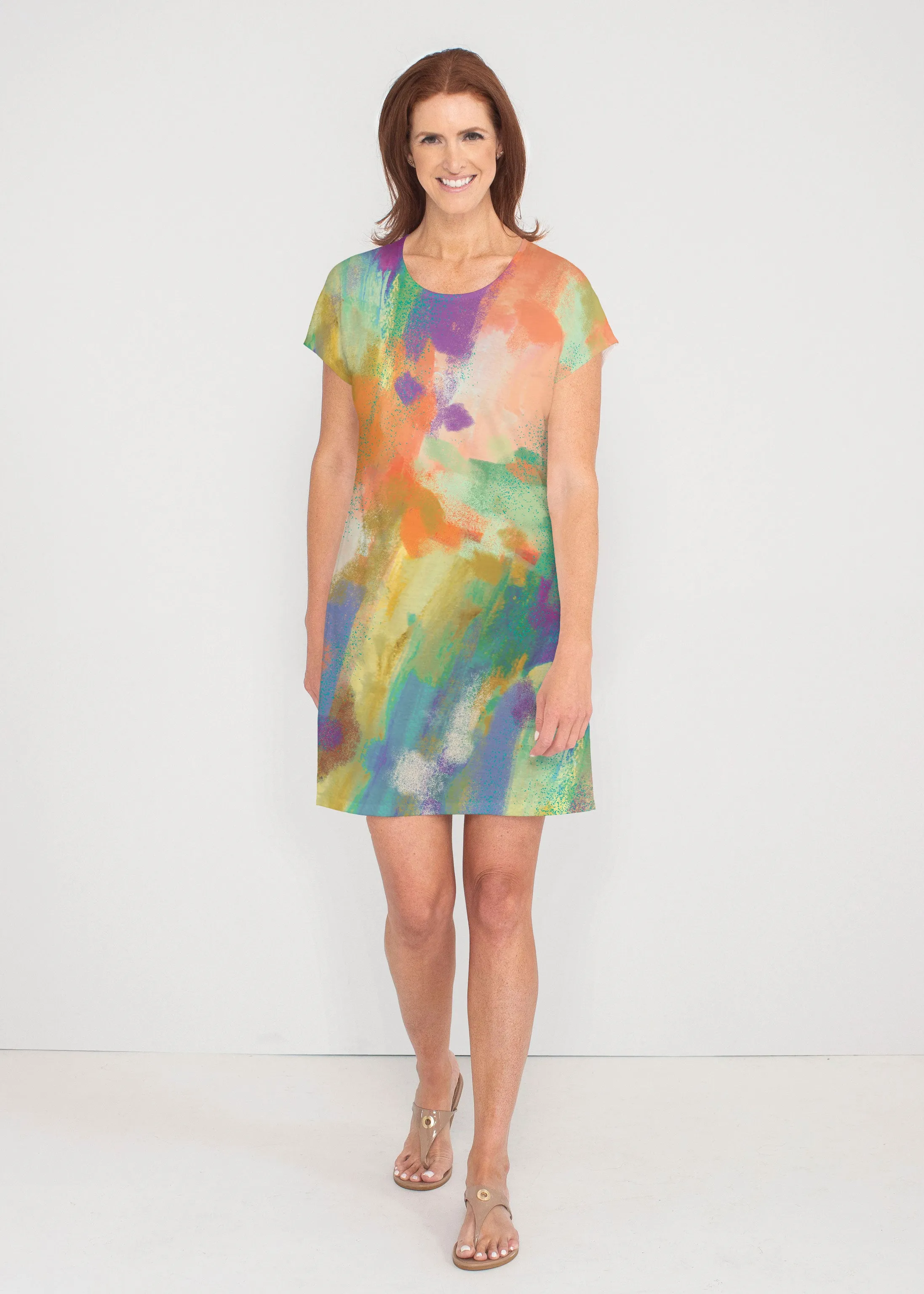Chalk Of Dreams (17278) ~ Lucy Tee Dress