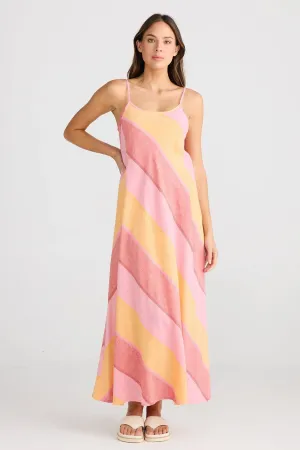 Claro Maxi Dress - Lisbon Stripe