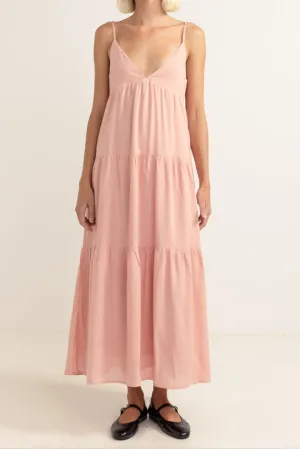 Classic Tiered Midi Dress