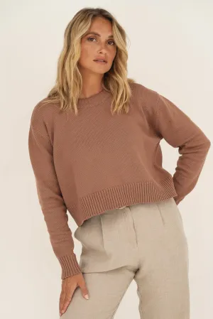 Claudia Rose Cotton Crewneck