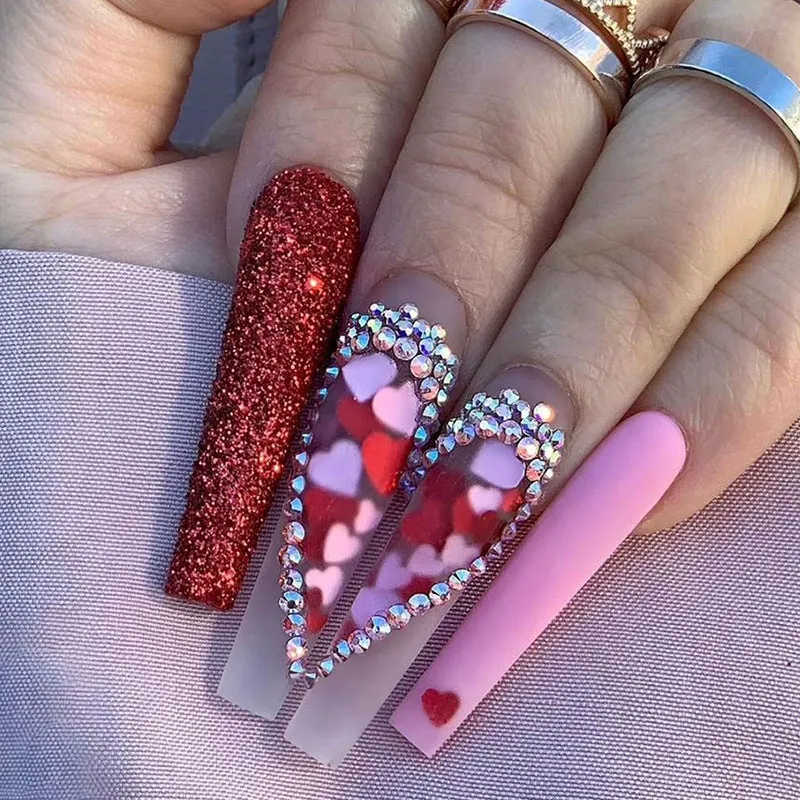 Coffin hot girl with heart sharp