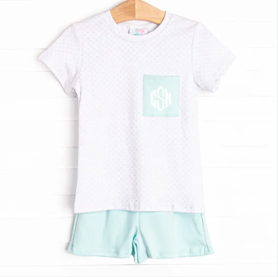 Coleman Pima Short Set, Mint