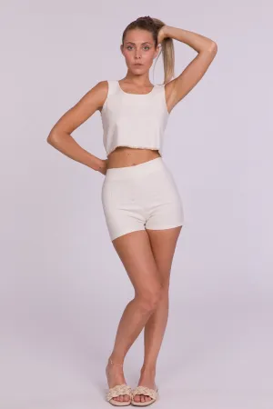 Corto Ligure Silk High Waist Pants