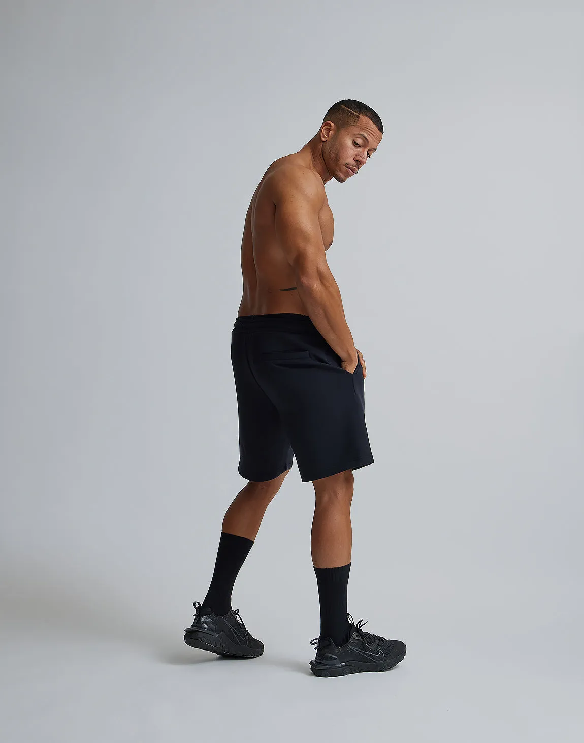 CRONOS STRETCH SHORTS【BLACK】
