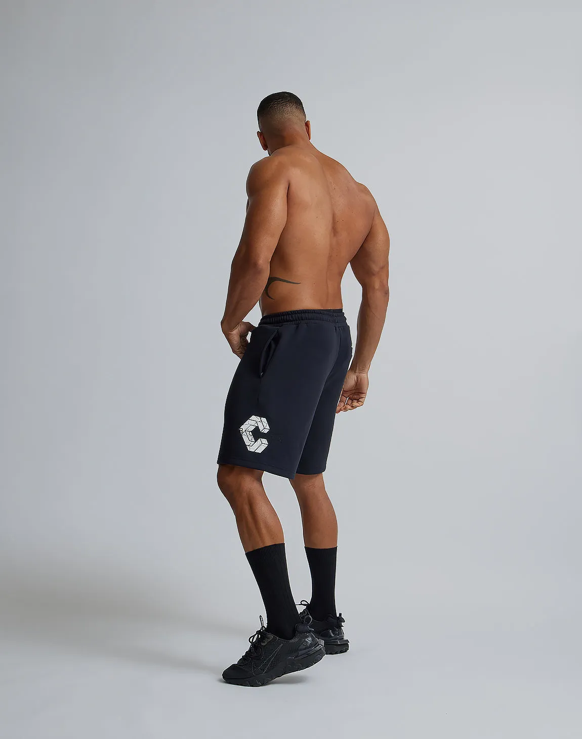 CRONOS STRETCH SHORTS【BLACK】