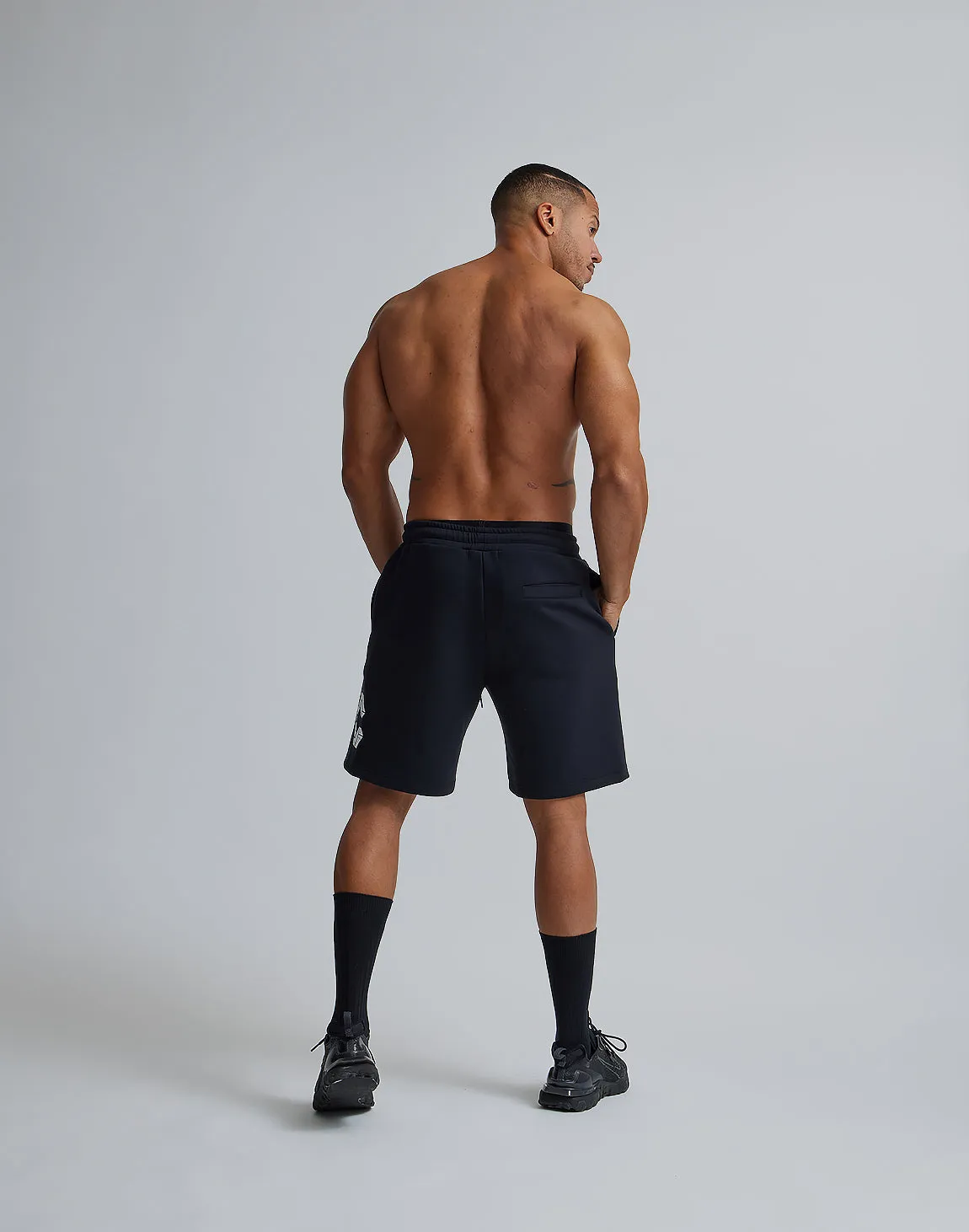 CRONOS STRETCH SHORTS【BLACK】