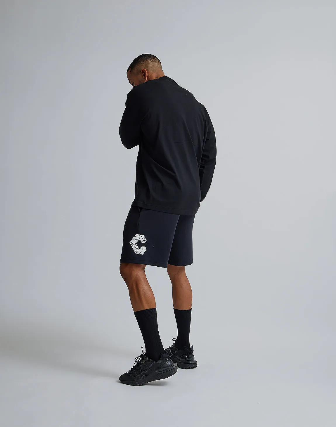CRONOS STRETCH SHORTS【BLACK】