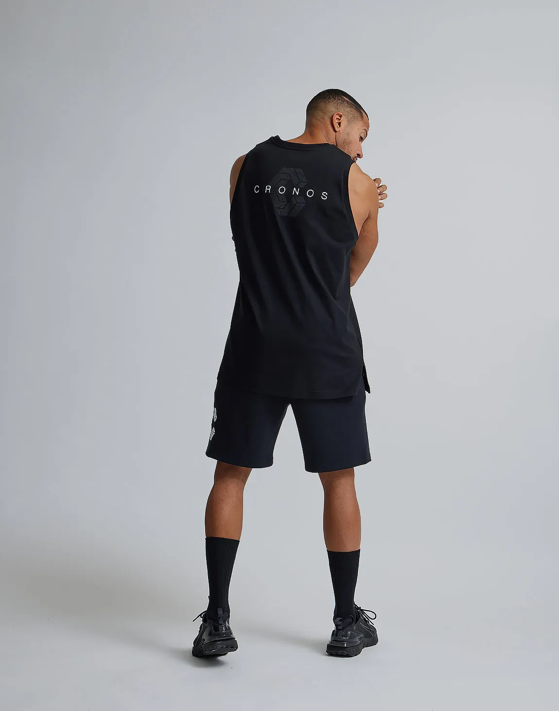 CRONOS STRETCH SHORTS【BLACK】
