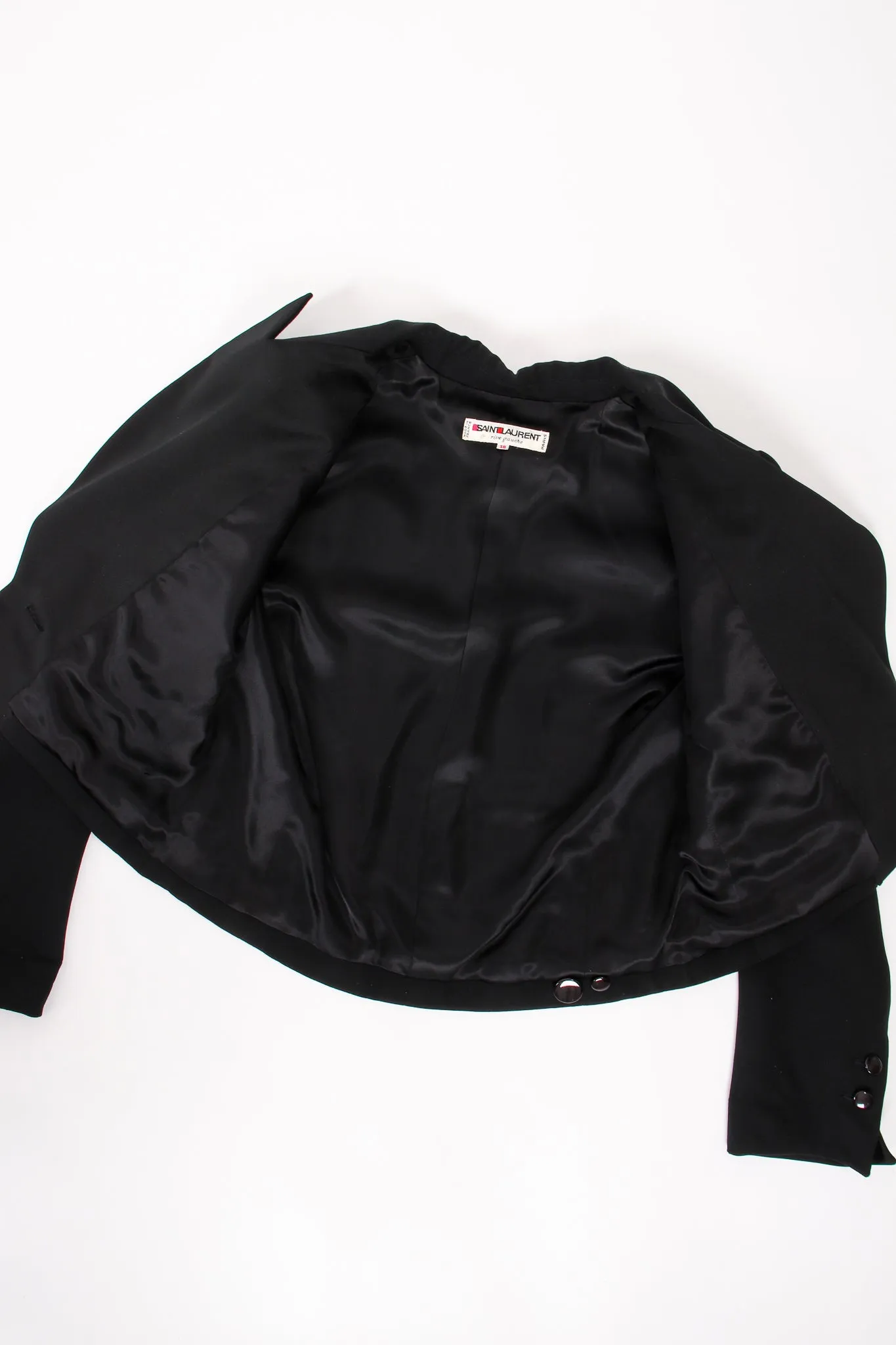 Cropped Tuxedo Jacket