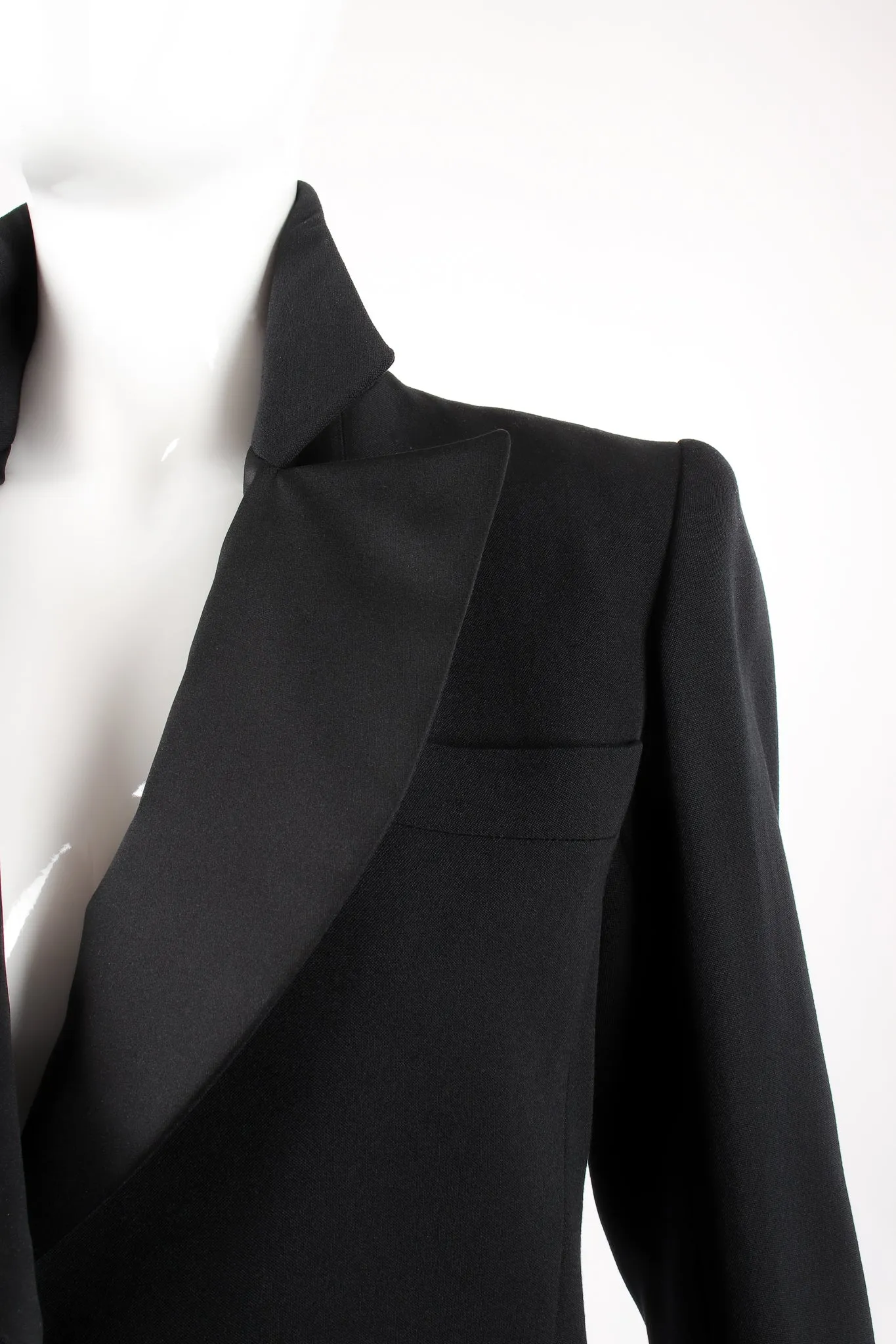Cropped Tuxedo Jacket