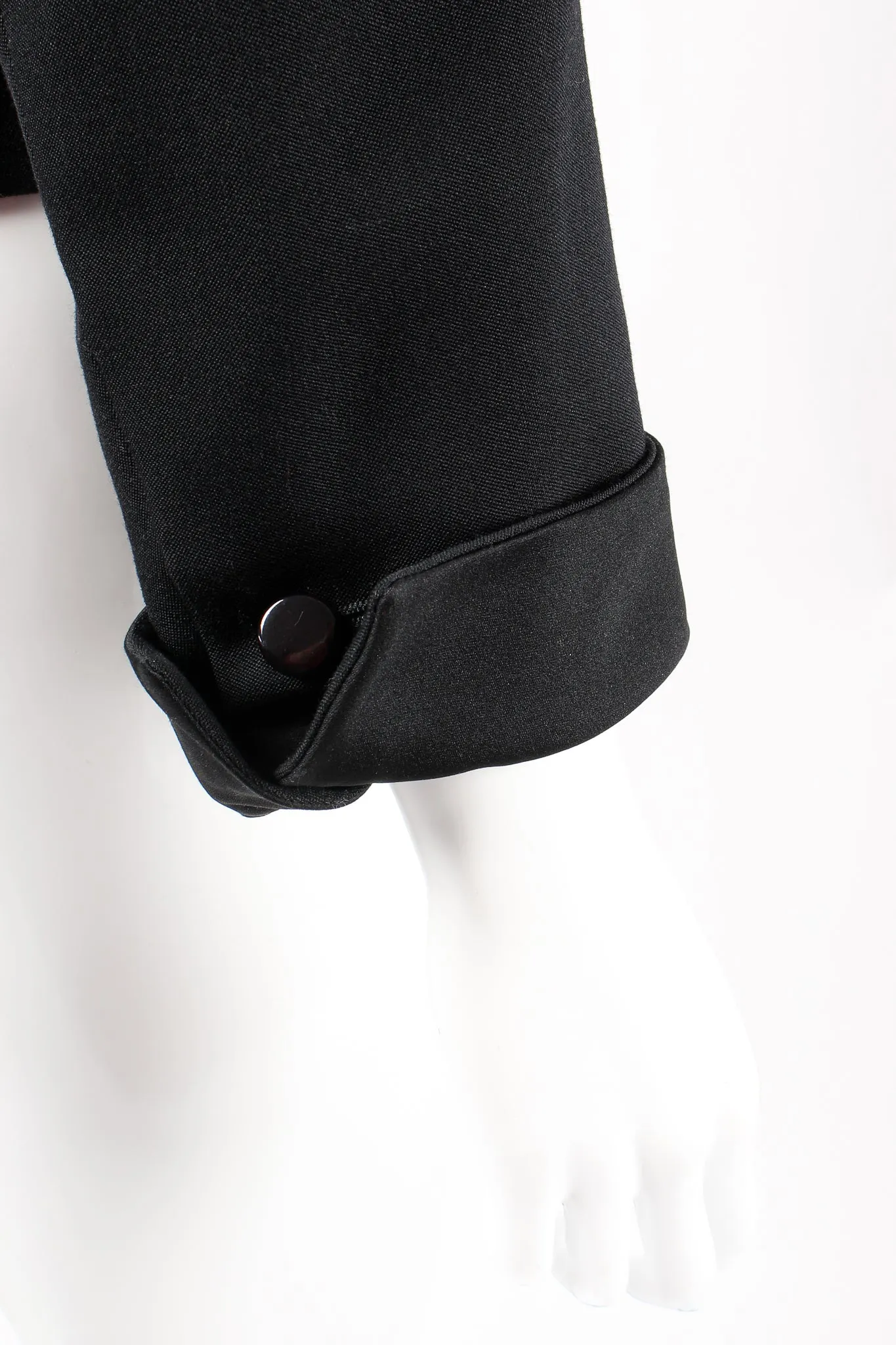 Cropped Tuxedo Jacket