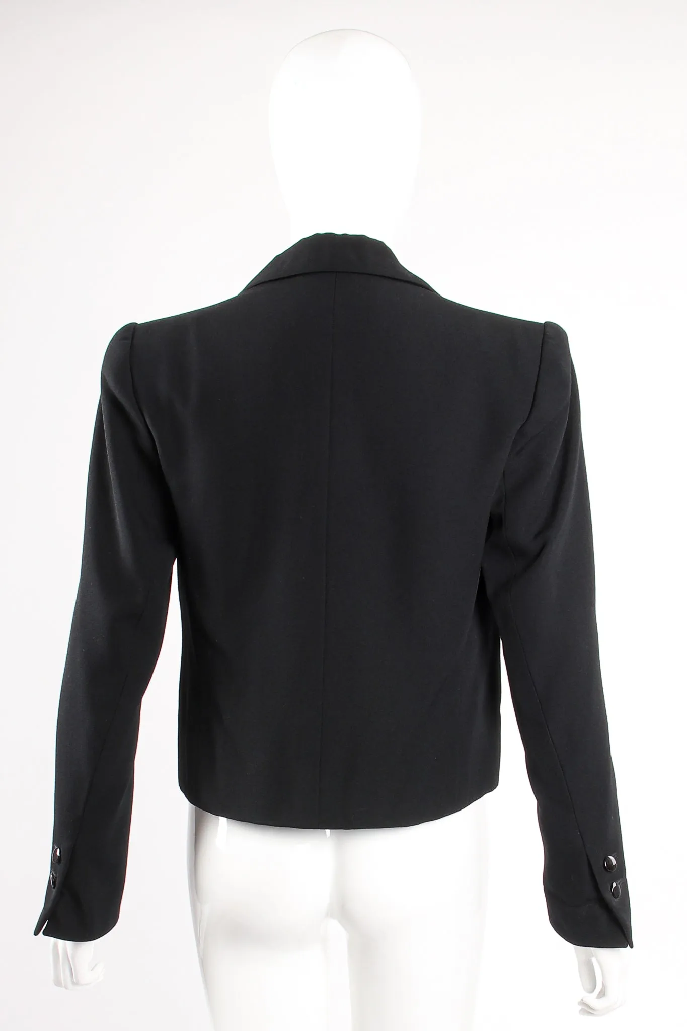 Cropped Tuxedo Jacket