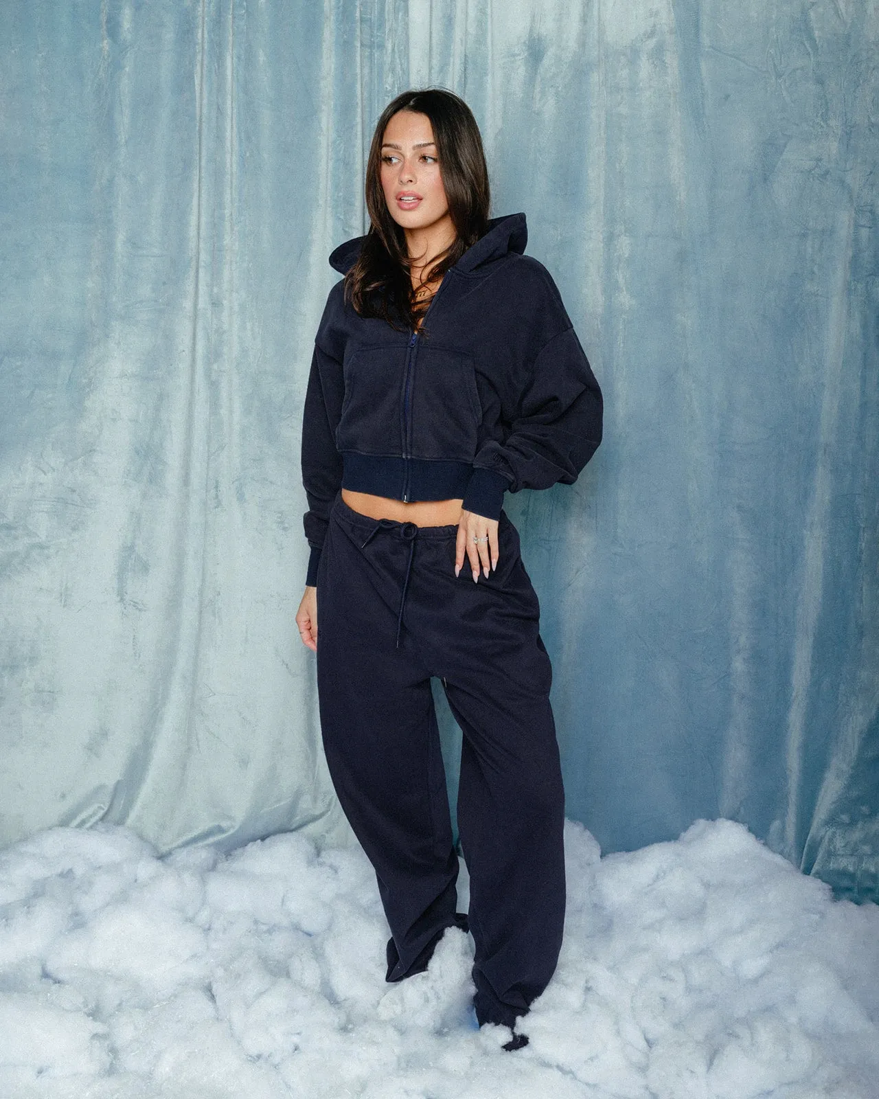 Cropped Zip Up-Final Sale