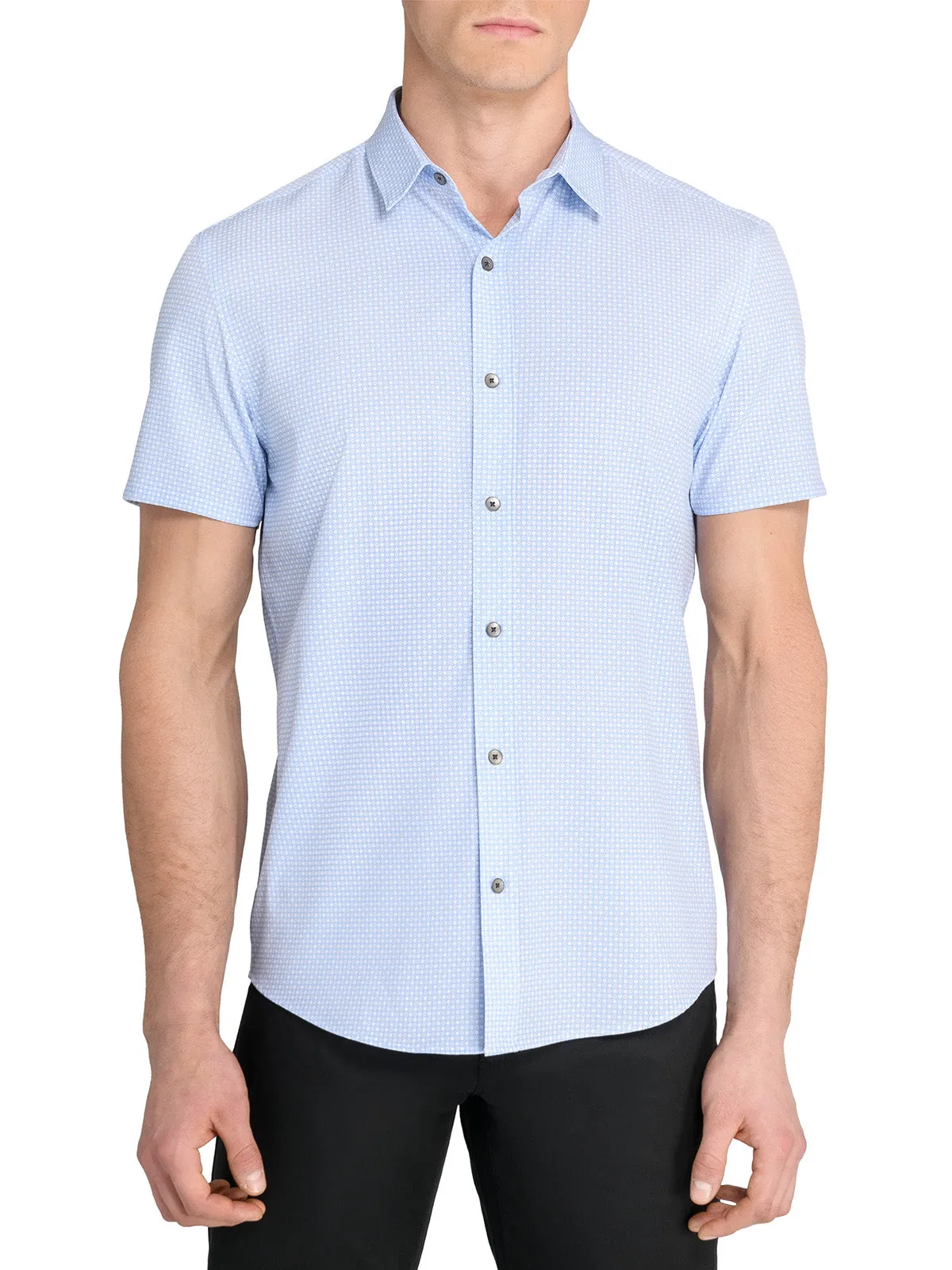 Cross Hatch Short Sleeve Shirt