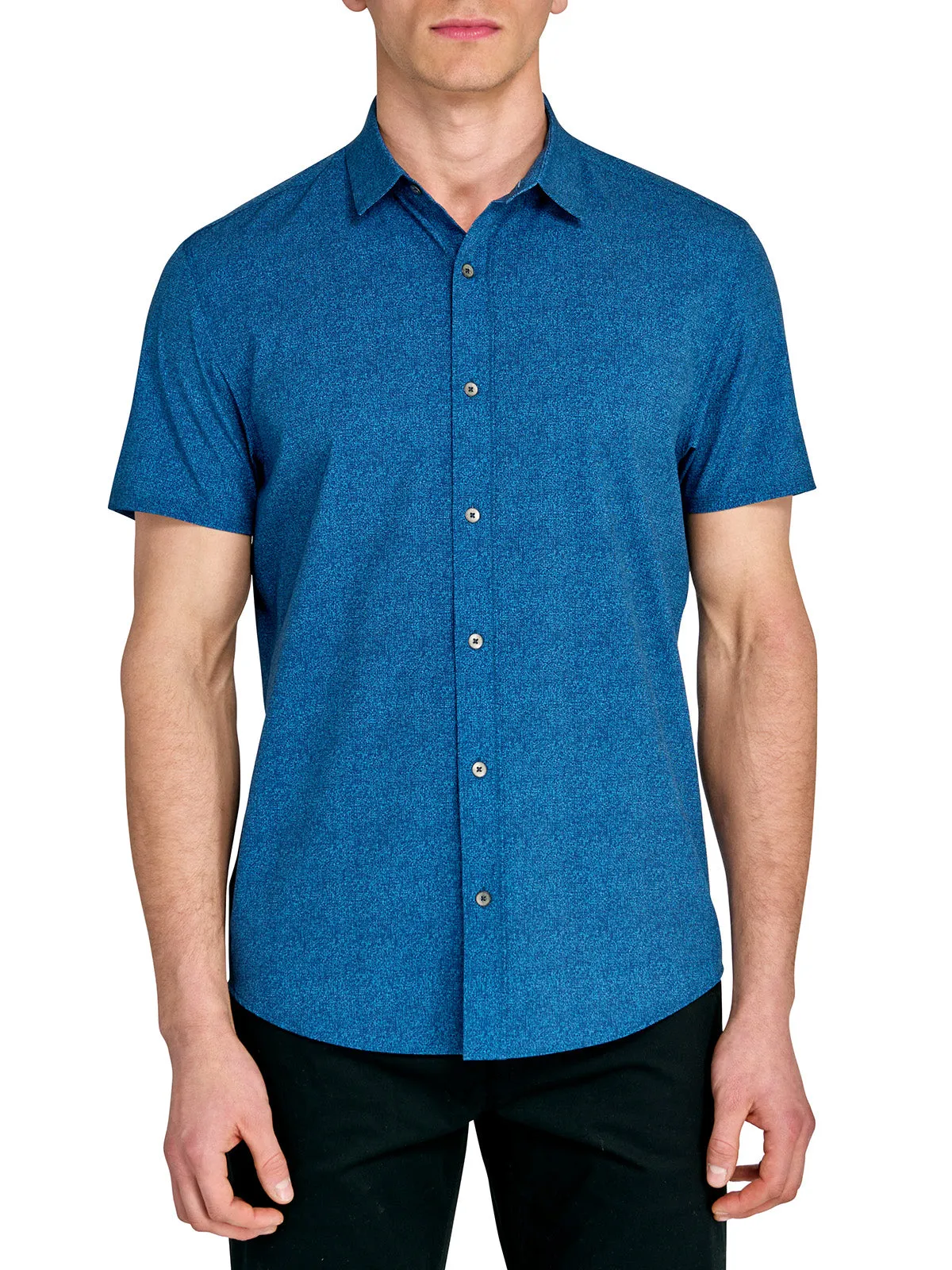 Cross Hatch Short Sleeve Shirt