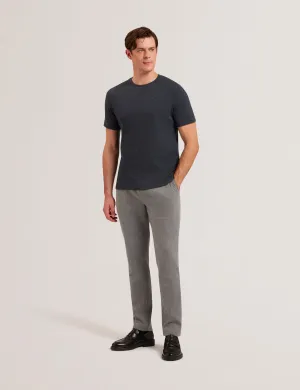 Curlys Short Sleeve Regular Textured T-Shirt Navy