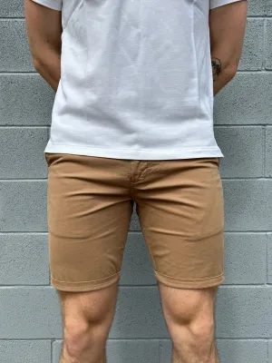 Daniel Hechter - Lucas Stretch Cotton Short - Sand