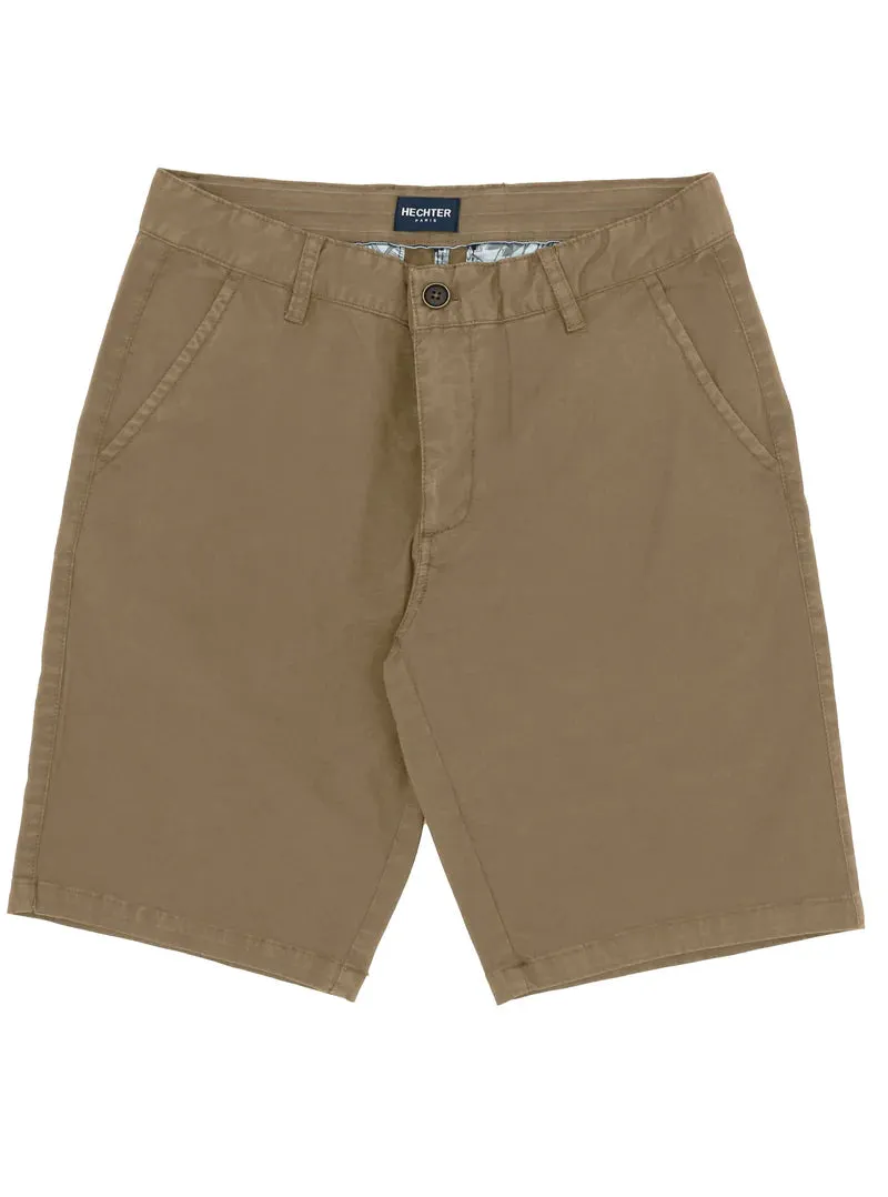 Daniel Hechter - Lucas Stretch Cotton Short - Sand