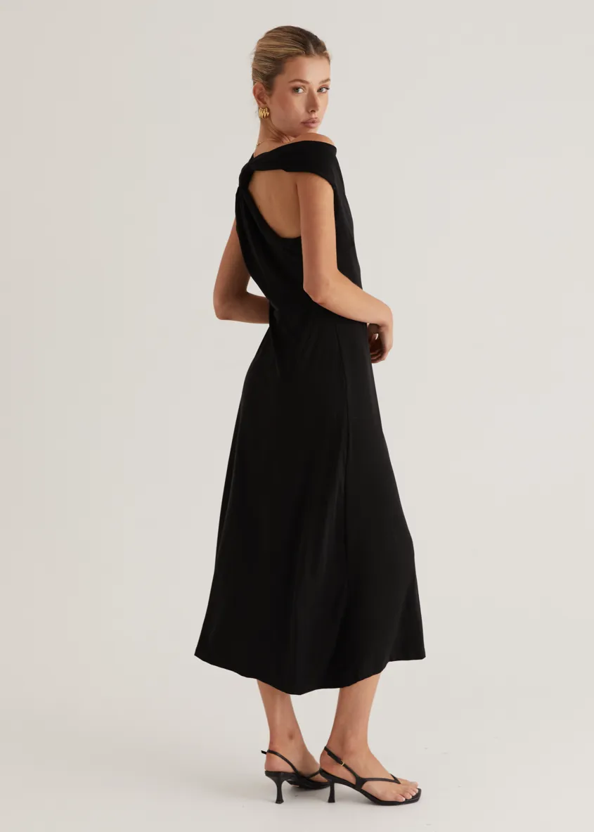 Demi Maxi Dress - Black