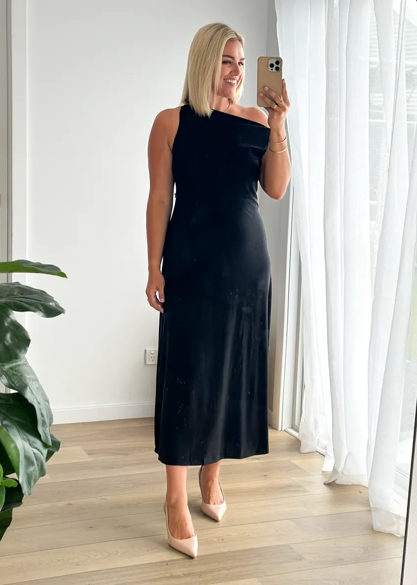 Demi Maxi Dress - Black