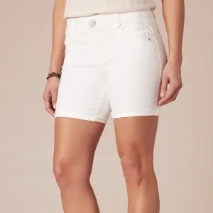 Democracy Ab&quot;solution Short Slimming White Shorts