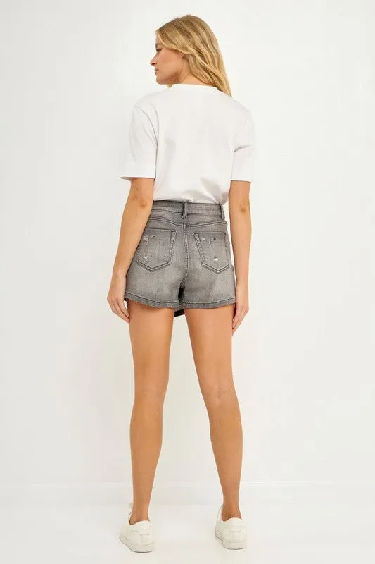 Denim Skort