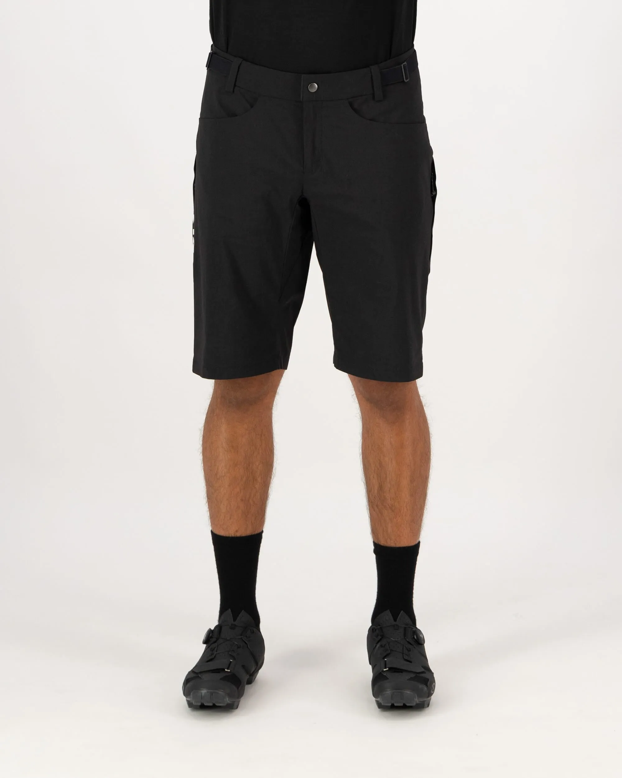 Diversion Merino Trail Shorts - Black