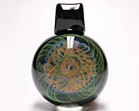Double Layered Matrix Pendant
